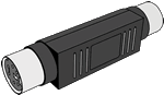 Hardware keylogger with time and date stamping.